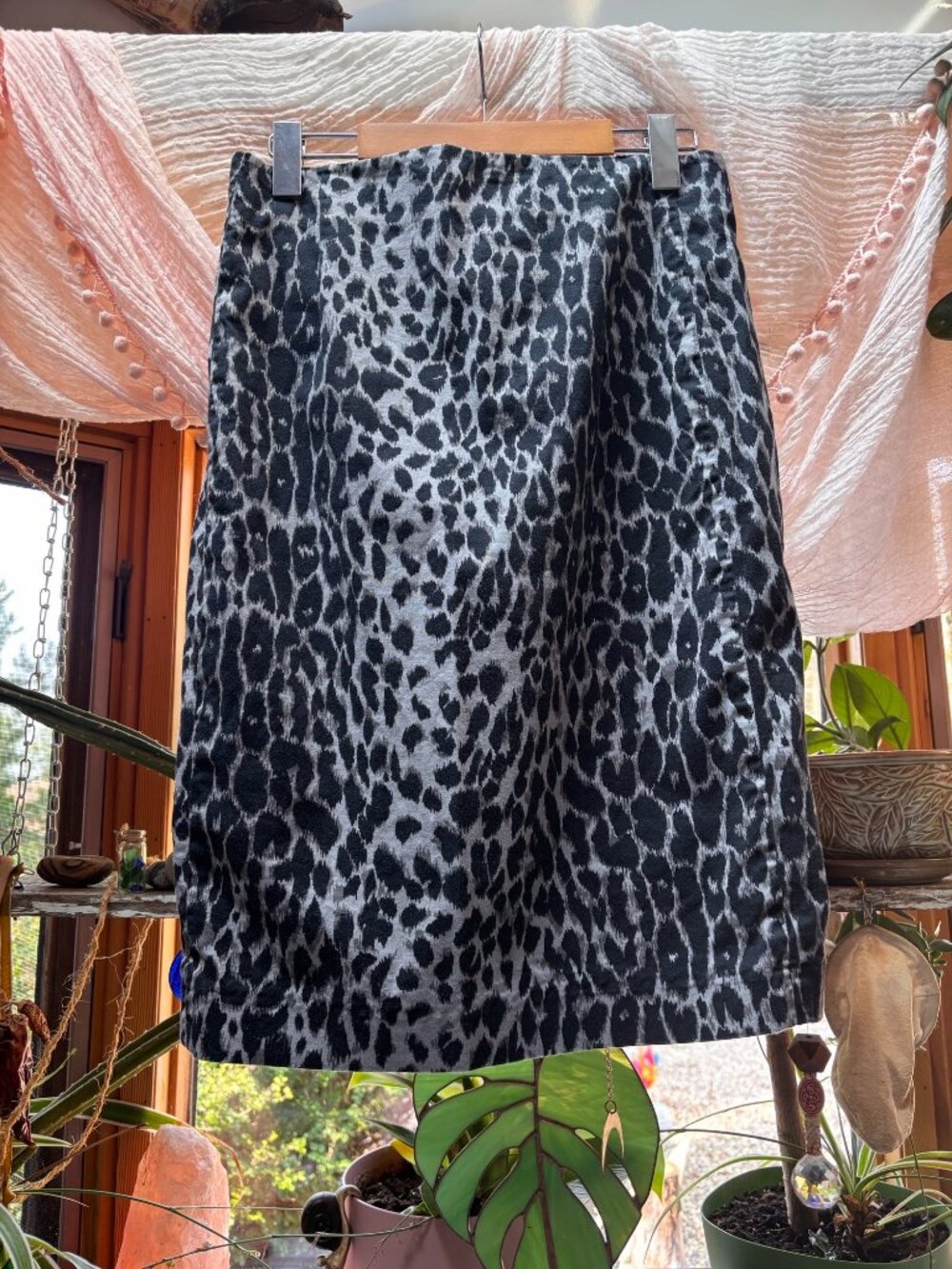 Leopard Skirt, Express Design Studio Brand